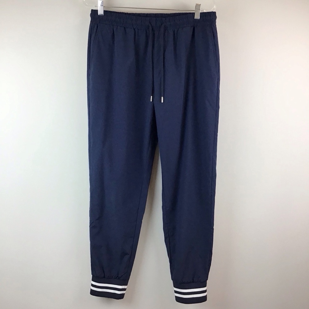 Paisley & Gray Slim Fit Navy Blue Weekend Joggers | Large